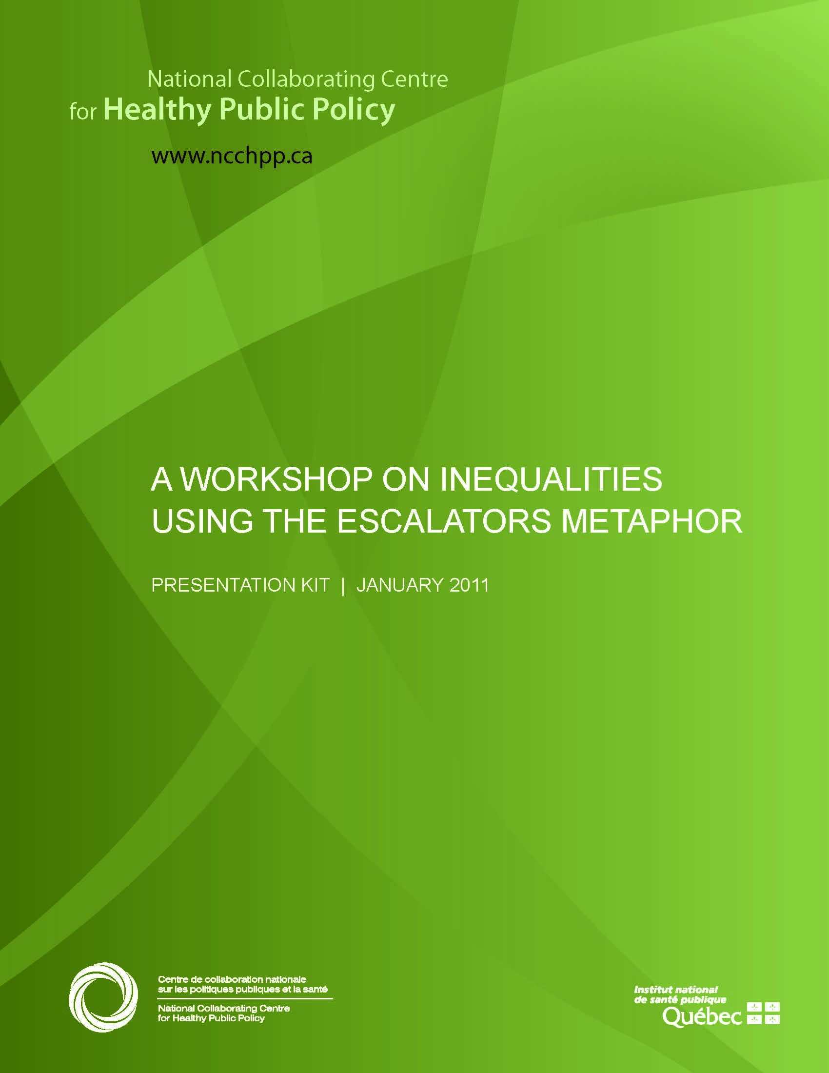 A Workshop on Inequalities Using the Escalators Metaphor – Presentation Kit