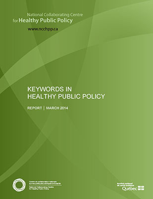 Keywords in Healthy Public Policy