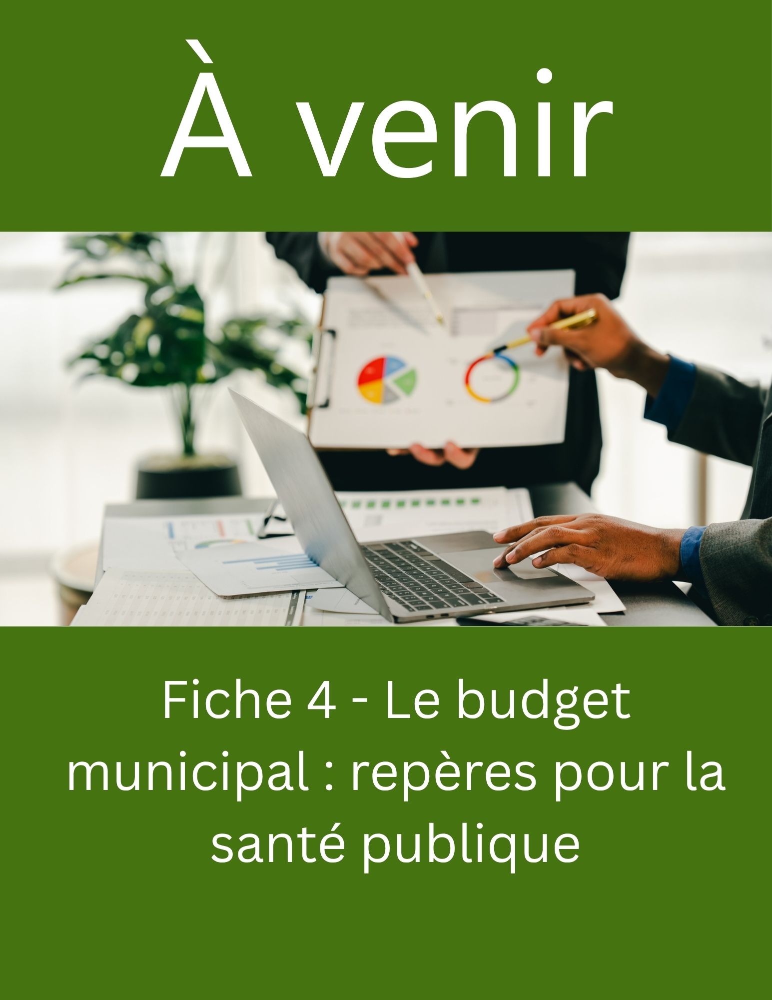 Le budget municipal : repères pour la santé publique